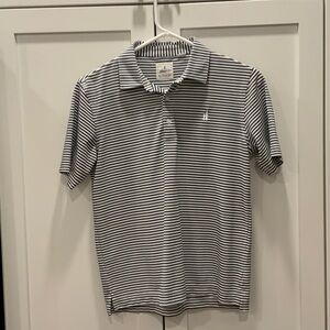 Boys Johnnie-O Golf shirt grey/white